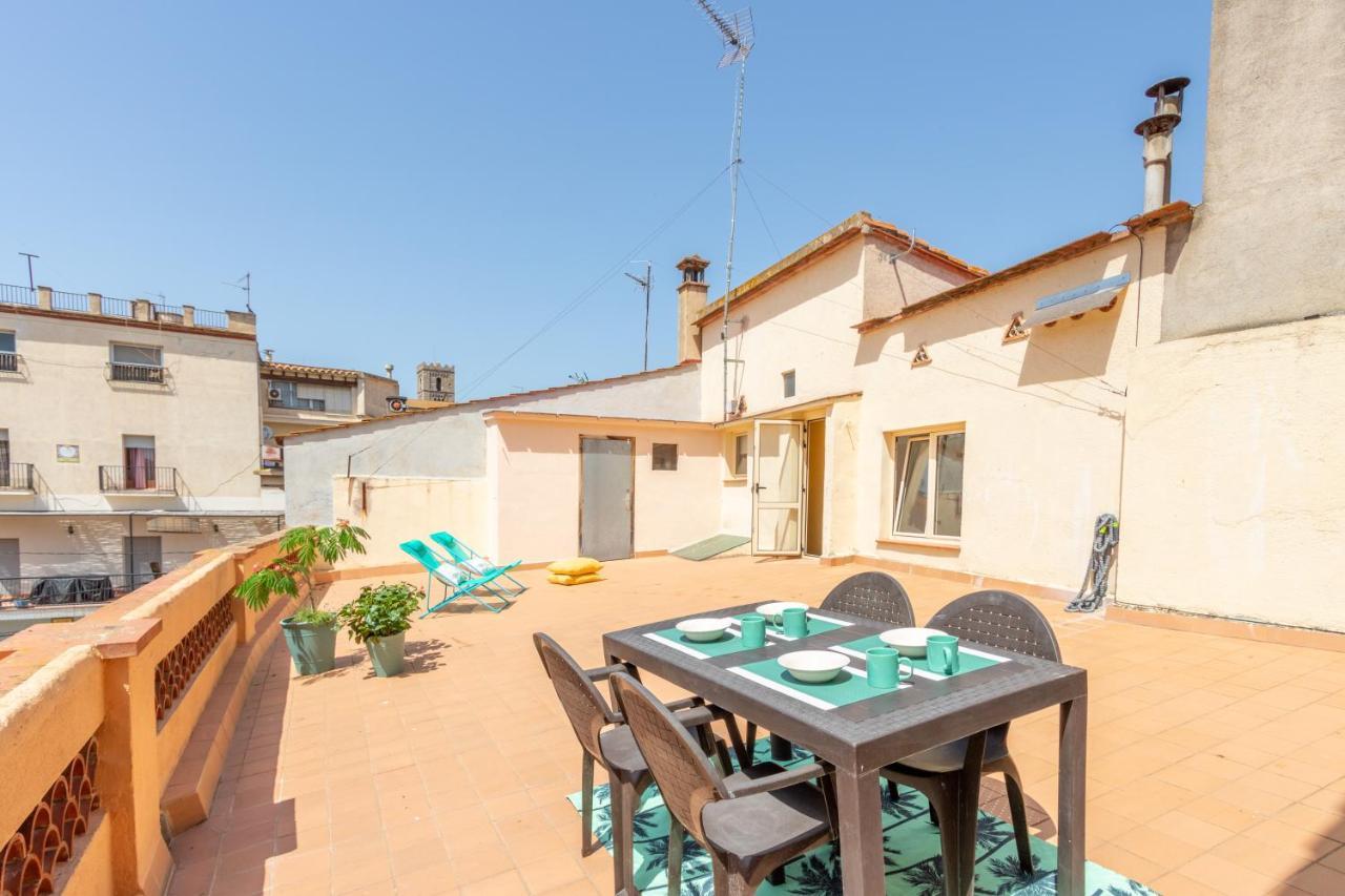 Costa Brava Acollidor Apartament Amb Gran Terrassa Per A 3 Persones กัสเตโย เดมปูเรียส ภายนอก รูปภาพ